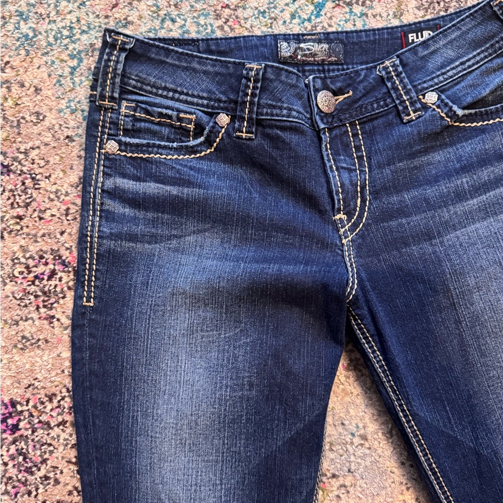 Silver jeans, Suki mid slim boot fluid denim size W29/L33